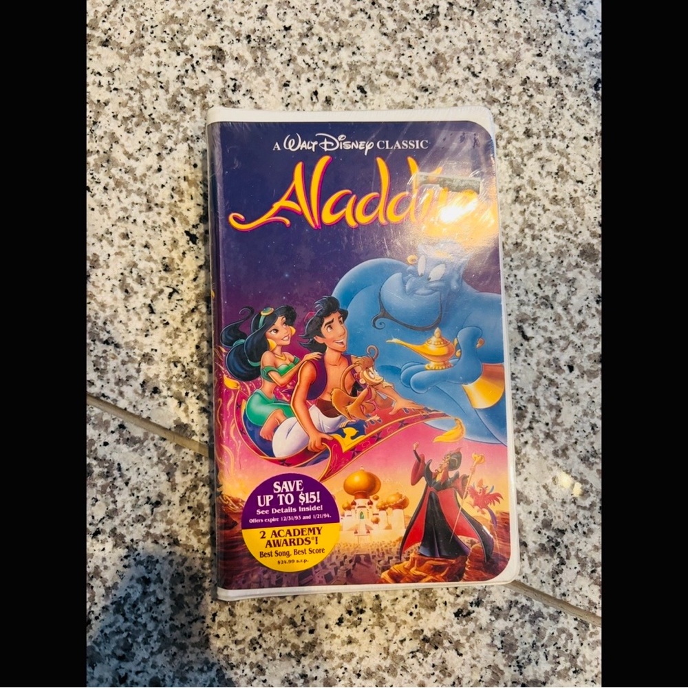 DISNEY, Aladdin VHS Tape